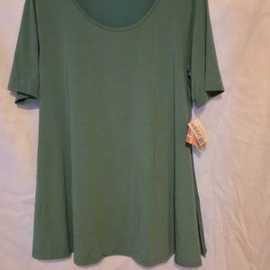 Lula Roe XL Green Top
